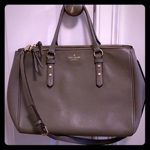 Kate Spade double-zip satchel